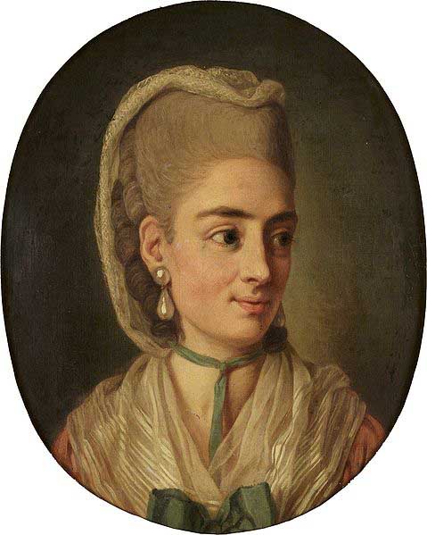 Per Krafft the Elder Portrait of an unknown lady